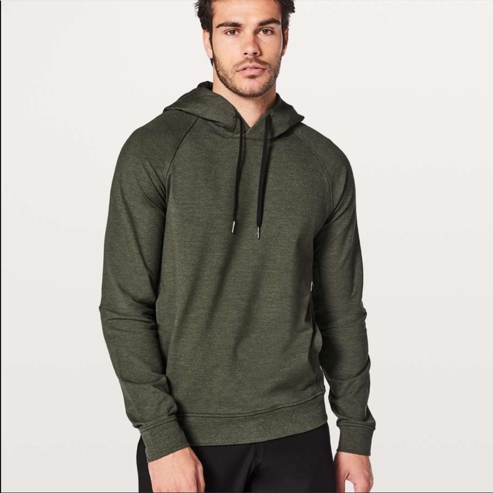 City Sweat Pullover Hoodie - lululemon men’s, size Large, Color dark olive